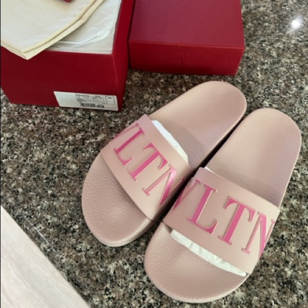 Authentic NWT Valentino Garavani Slides